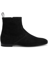 Giuseppe Zanotti - Velvet-leather Boots - Lyst