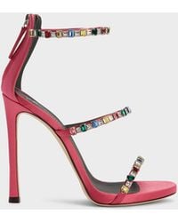 Giuseppe Zanotti - Harmony Diamond Sandal 120 - Lyst