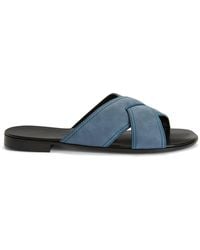 Giuseppe Zanotti - Flavio Suede Sandals - Lyst