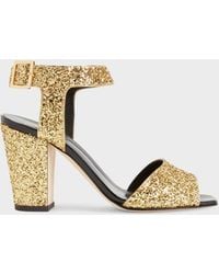 Giuseppe Zanotti - Emmanuelle Glitter Sandal - Lyst