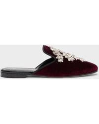 Giuseppe Zanotti - Elsa Crystal Sabot - Lyst