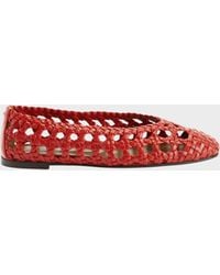 Giuseppe Zanotti - Georgia Cage Ballet Flats - Lyst