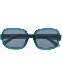 Occhiali da sole Mylz oversize Farfetch Accessori Occhiali da sole Blu 