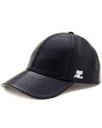 Courreges - Cappello da baseball con applicazione - Lyst
