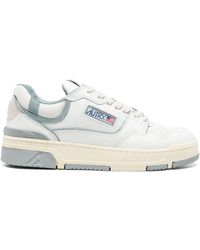 Autry - Sneaker action bianca e azzurra - Lyst