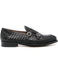 Doucal's - Mocassino nro in pelle intrecciata - Lyst
