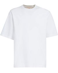 Marni - T-shirt bianca con applicazione - Lyst
