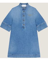 Givenchy - Abito Corto Di Jeans - Lyst