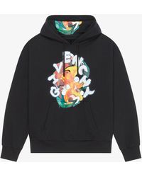 Givenchy - Psychedelic Boxy Fit Hoodie - Lyst