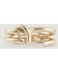 Givenchy - Bague à double doigts Chain Link en métal - Lyst