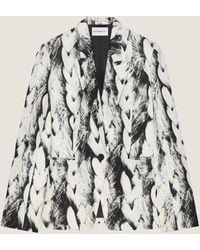 Givenchy - Boxy Single Breasted Jacket - Lyst