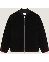 Givenchy - Couture Seam Fleece Jacket Embroidered Paris - Lyst