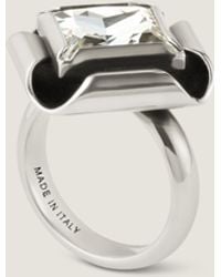 Givenchy - Deconstructed Crystals Ring - Lyst