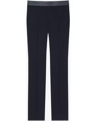 Givenchy - Pantalon de tailleur slim en laine et mohair - Lyst