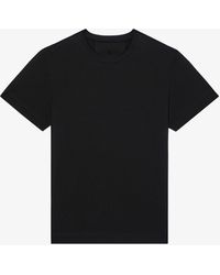Givenchy - T-shirt slim en coton avec broderie 4G - Lyst