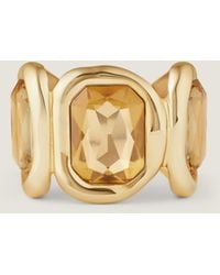 Givenchy - Bracciale rigido Sculptural Crystal in metallo e cristalli - Lyst