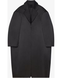 Givenchy - Manteau oversize en satin de soie duchesse - Lyst