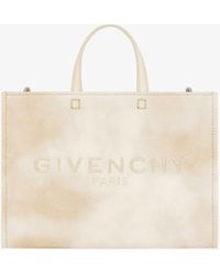 Givenchy - Cabas G-Tote médium en toile tie and dye - Lyst