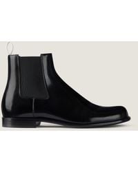 Givenchy - Bottines chelsea Tux en cuir brossé - Lyst
