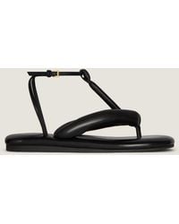 Givenchy - Boudoir Bicolor Thongs In Nappa Leather - Lyst