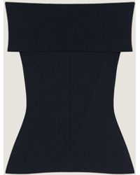 Givenchy - Slim Fit Off-The-Shoulder Top - Lyst