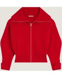 Givenchy - Cardigan con zip in lana e cachemire - Lyst