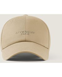 Givenchy - Paris Embroidered Cap In Cotton - Lyst