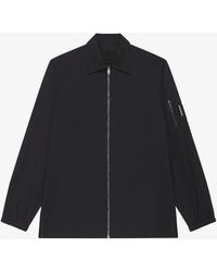 Givenchy - Chemise coupe ample en popeline avec poche - Lyst
