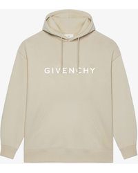 Givenchy - Archetype Slim Fit Hoodie In Fleece - Lyst
