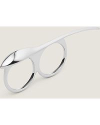 Givenchy - Maple Seed Double Fingers Ring - Lyst