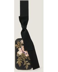 Givenchy - Evening Clutch With Floral Embroideries And Bow - Lyst