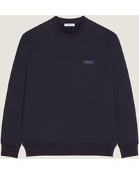 Givenchy - Felpa in tessuto garzato con gros-grain Paris - Lyst