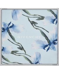 Givenchy - Foulard stampato in seta - Lyst