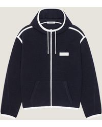 Givenchy - Sleeveless Fleece Jacket With Gros Grain Detail - Lyst