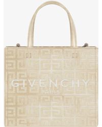 Givenchy - Mini G Tote con ricamo 4G in lurex - Lyst