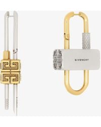 Givenchy - Boucles d'oreilles asymétriques Lock en métal - Lyst