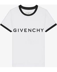 Givenchy - T-shirt slim Archetype en coton - Lyst