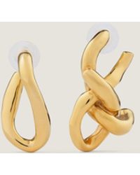 Givenchy - Chain Link Asymmetric Earrings - Lyst