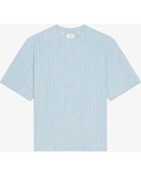 Givenchy - T-shirt en coton éponge 4G - Lyst