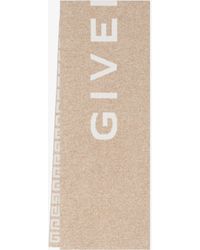 Givenchy - 4g Double Sided Scarf In Wool And Cashmere - Lyst