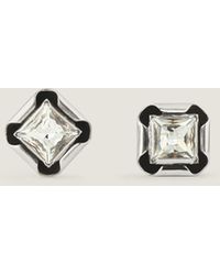 Givenchy - Deconstructed Crystals Earrings - Lyst