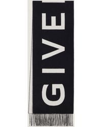 Givenchy - Sciarpa reversibile in lana - Lyst