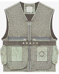 Givenchy - Vest With Crackled Effect - Lyst