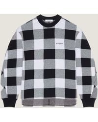 Givenchy - Checked Sweater - Lyst