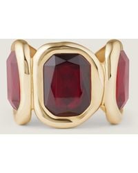 Givenchy - Bracciale rigido Sculptural Crystal in metallo e cristalli - Lyst