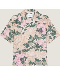Givenchy - Camicia in seta con stampa Pastel Flowers - Lyst