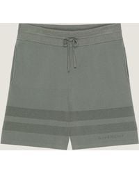 Givenchy - Knitted Shorts With Mesh Details - Lyst