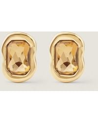 Givenchy - Orecchini Sculptural Crystal in metallo e cristalli - Lyst
