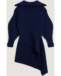 Givenchy - Slashed Mini Dress - Lyst