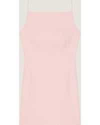Givenchy - Mini robe à encolure carrée en crêpe cady - Lyst